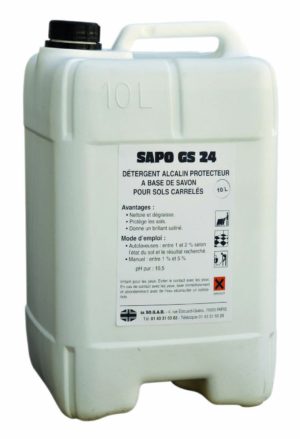Détergent alcalin SAPO GS24 - Bidon de 10L