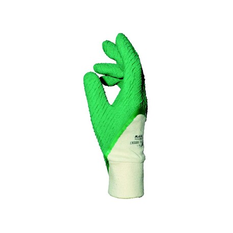 Gant latex rugueux vert MAPA HARPON 330 (8 à 9) - 1 paire